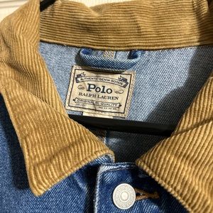 Polo Ralph Lauren denim jacket corduroy